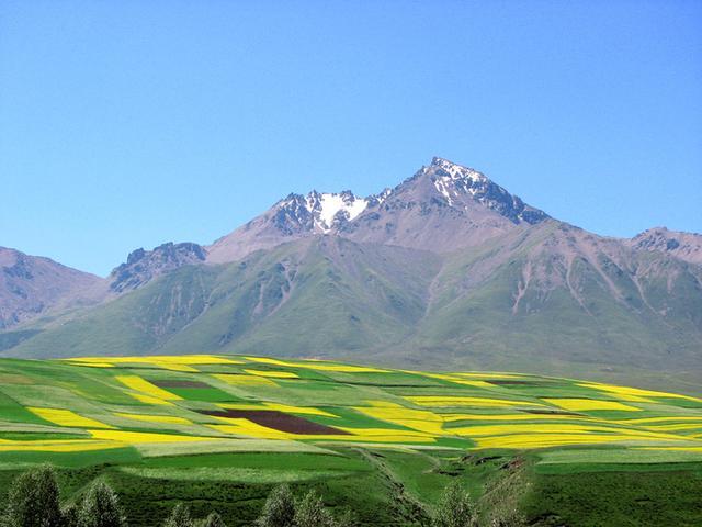 陶醉在青海山色中,与天无限接近