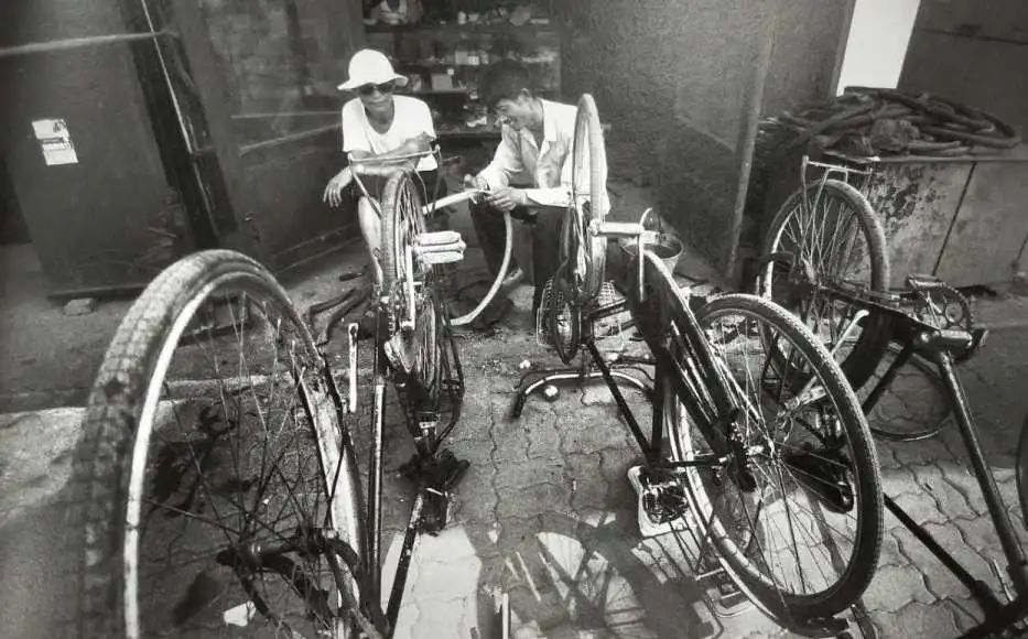 一段珍贵记忆一组泛黄老照片再走一次中山路