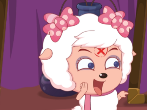 《喜羊羊》不同形态的美羊羊,恶魔版本很受欢迎,最后那个让人很心动