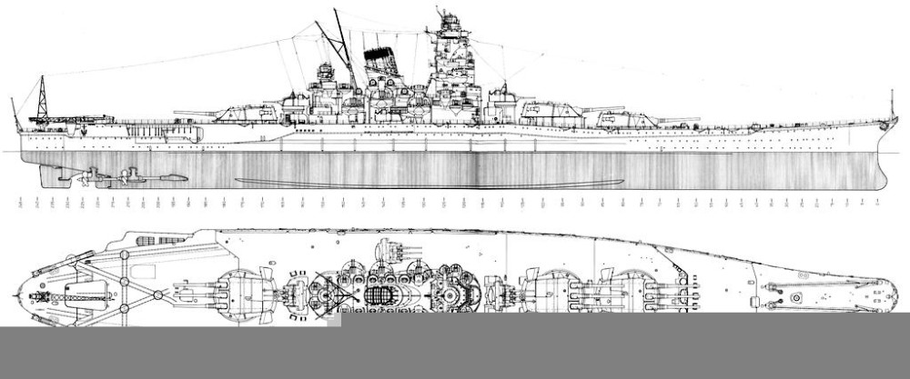 详解二战日军大和级战列舰及其战史 腾讯新闻