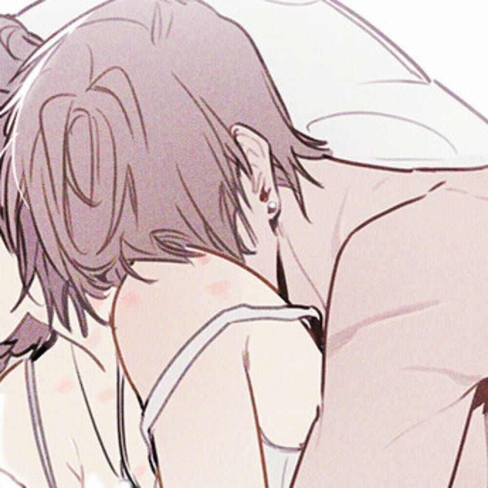 超火双人动漫情侣头像隔山相看两不厌何必踏遍岭头云