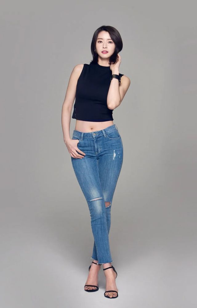 黄金比例撩人身材真正的腿精就长这样