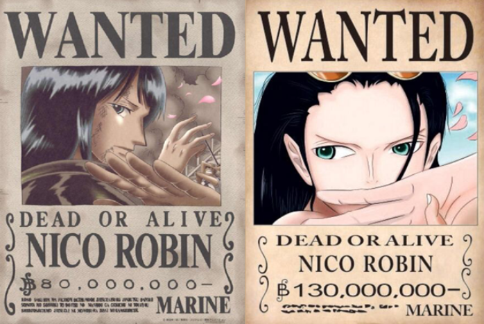 海贼王2年后悬赏令的变化,娜美与罗宾蜕变,布鲁克改变了物种_腾讯新闻