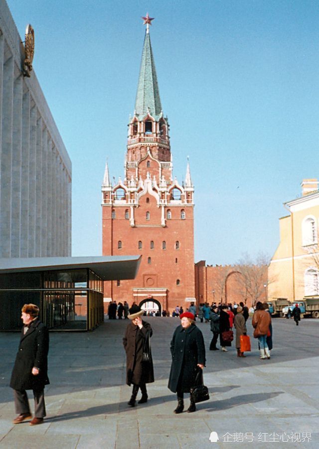 1990年苏联解体前苏联的街头场景