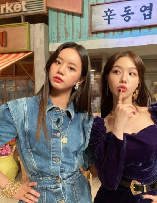 令人羡慕的关系敏雅做客惠利节目girlsday不变的友情