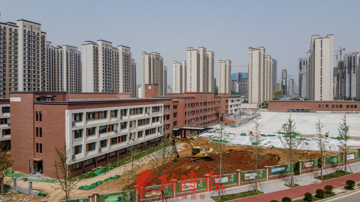 砚泉学校原址建新校成国际金融城首个新建校园