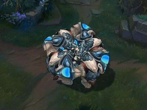 lol新狗熊发福变胖连跳舞都开始大喘气了