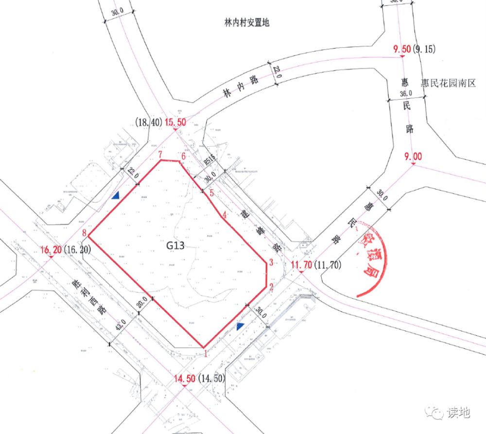 g12地块四至图g12地块位于芗城区惠民路以西,建峰路以东,林内路以南