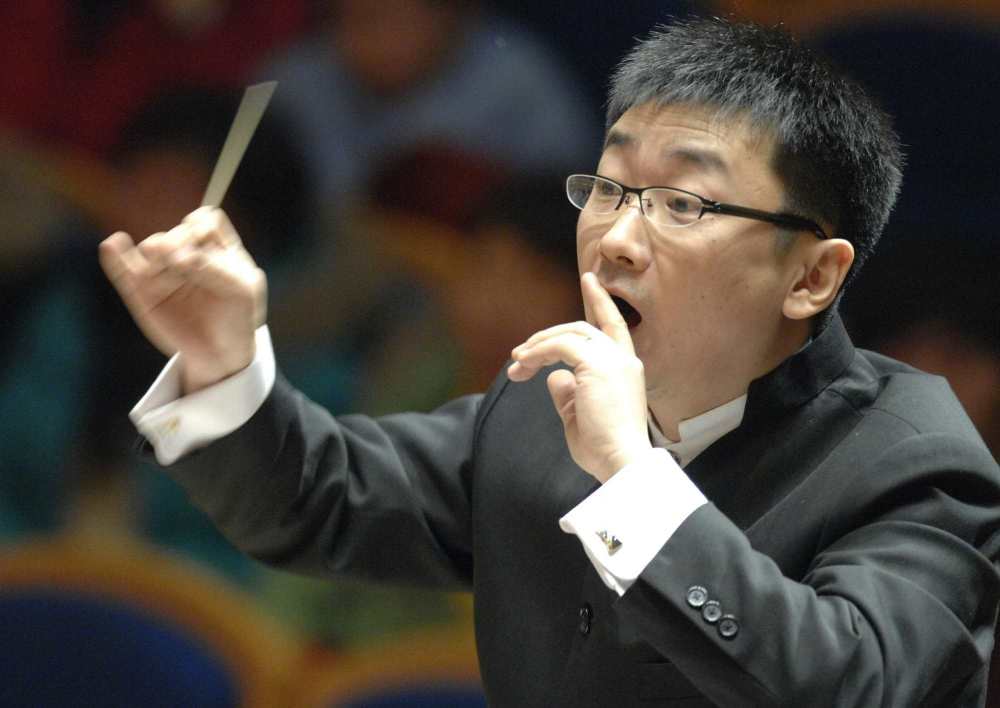 5月16日深夜,刚结束工作的指挥家李心草发了一条朋友圈——看样子都"