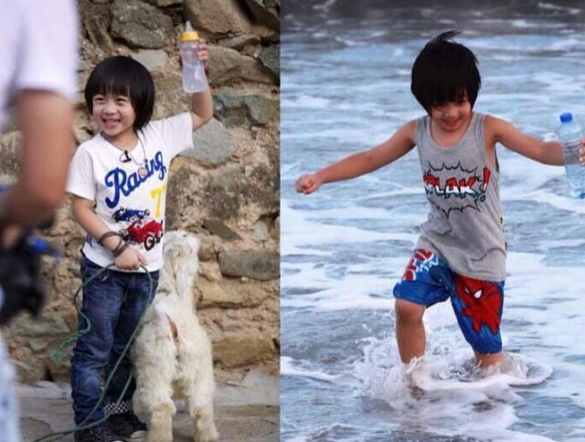 11岁kimi正面照终于曝光,专挑林志颖的优点长,网友:等你长大!