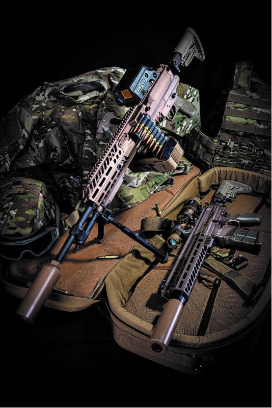 对抗中俄装备不足?美军特种部队宣布率先装备下代6.8毫米班组枪械