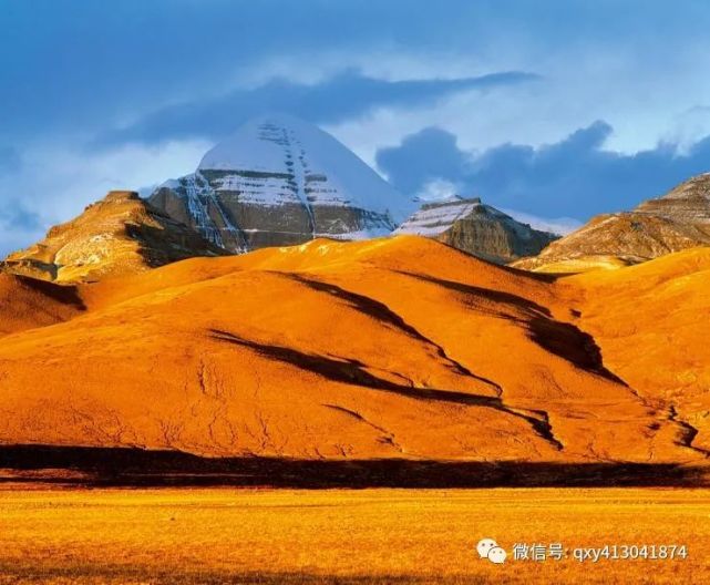 藏区风情冈仁波齐