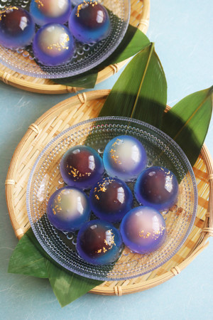 夜空水馒头,超级简单的浪漫甜品!