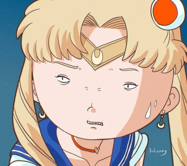 有一种别具一格的风味,原来水冰月换成其他动漫人物的脸,可以变得非常