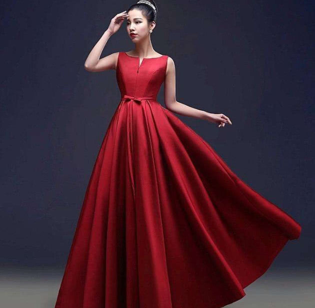 心理学:你觉得哪条红色晚礼服最美?测你什么时候才可以享清福?
