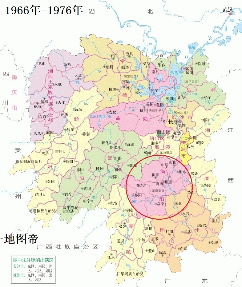 湖南衡山县因衡山而得名,为什么衡山不在其辖区内?