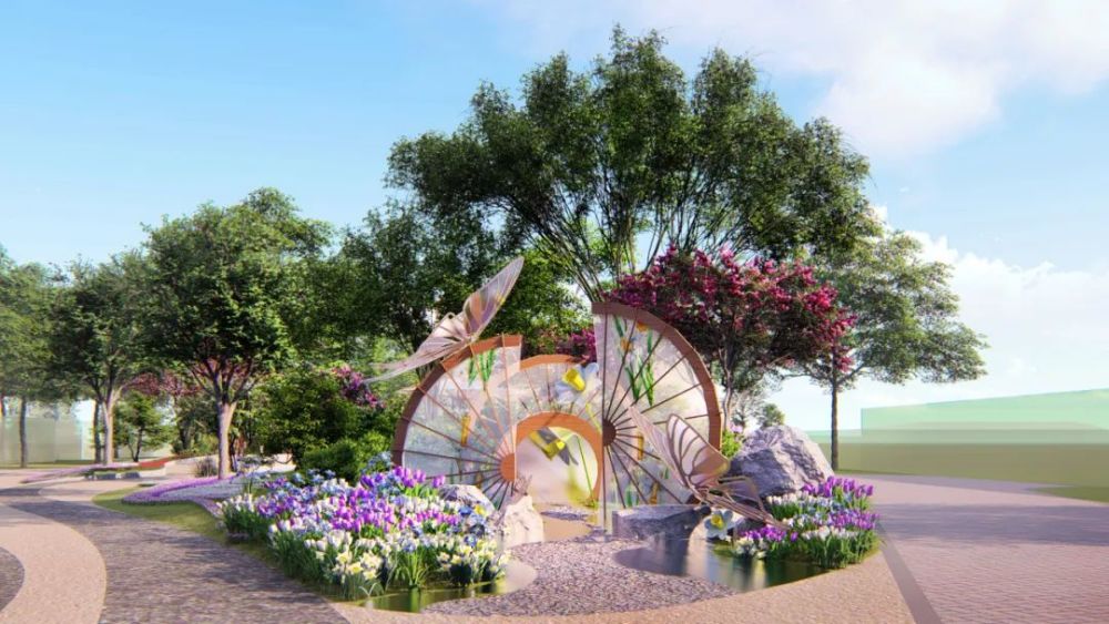 第十届花博会室外展园建得怎样 去现场看看 腾讯新闻