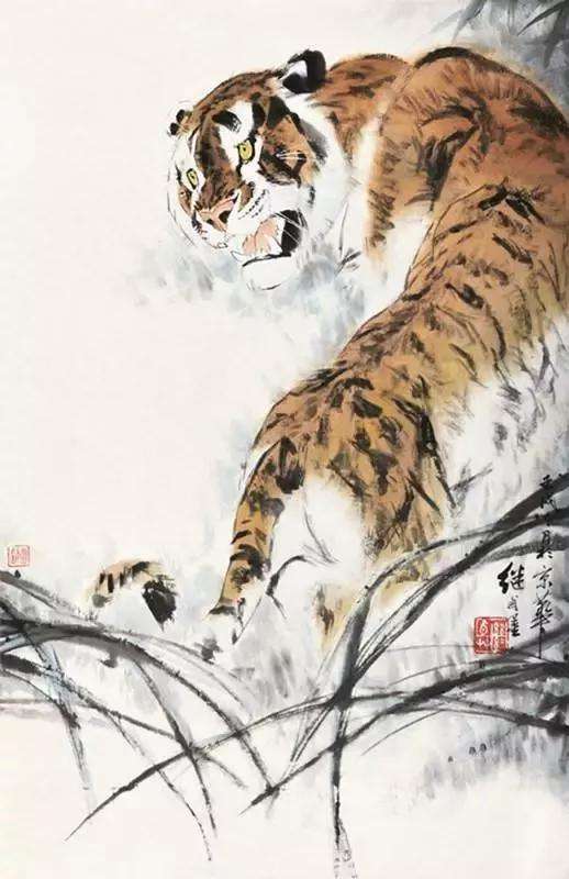把猛虎画成病猫成交价格上千万画中小细节隐藏一个玄机