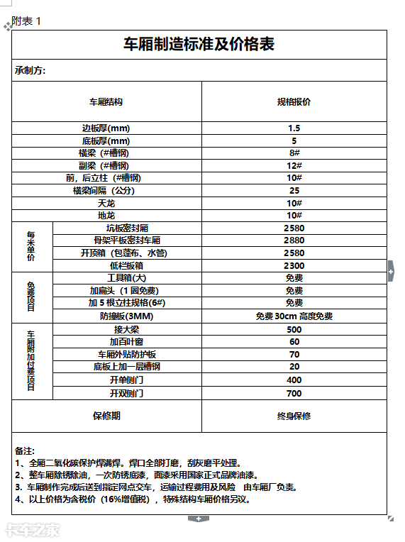 选黄牌载货车别只看配置,底盘和货厢如何搭配更是门大学问