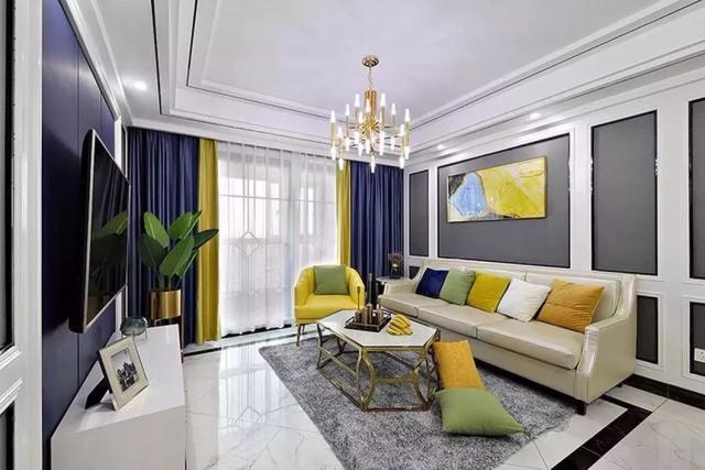 客厅吊顶这样装,非常漂亮,抬头一看就是一道美丽的风景线!