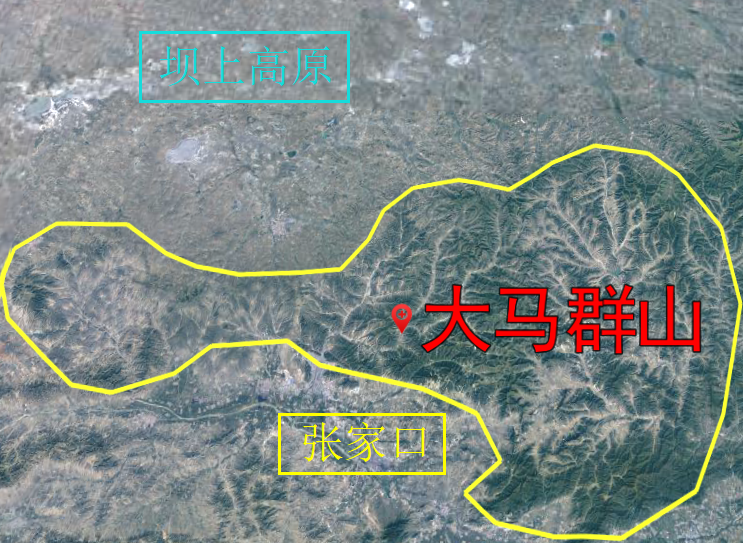 一坝分南北一坝分冷暖话坝上坝下界区张家口大马群山