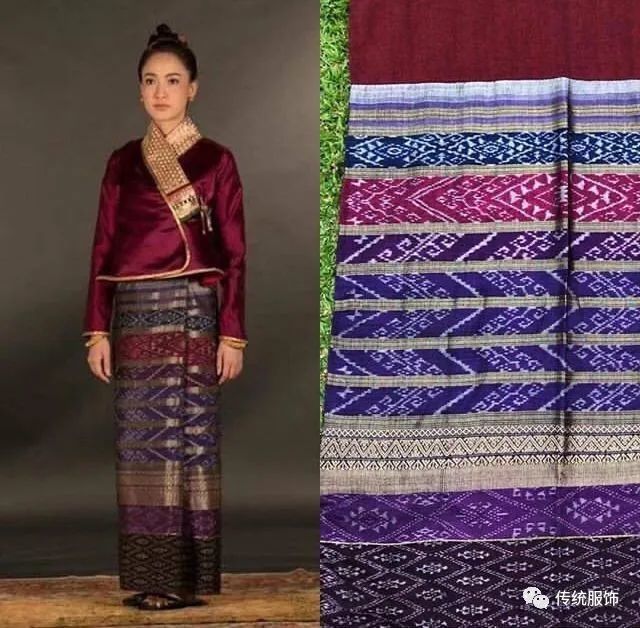 老挝的,tai lue不这样其实还是可以勉强算是tai lue传统的筒裙布局的