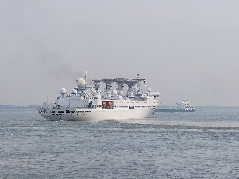 远望6号船时隔22个月再赴太平洋