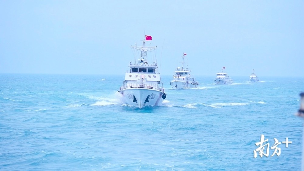 汕头海警这场舰艇实战训练燃爆了