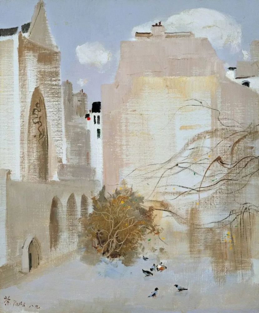 吴冠中油画作品精选