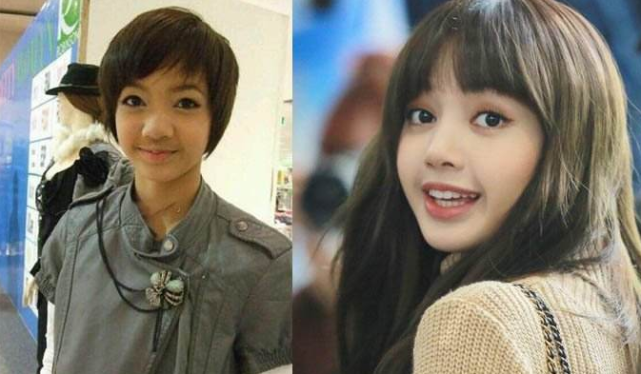 有一种整容叫"包装",lisa完全是蜕变,看到iu才知道什么叫出道后