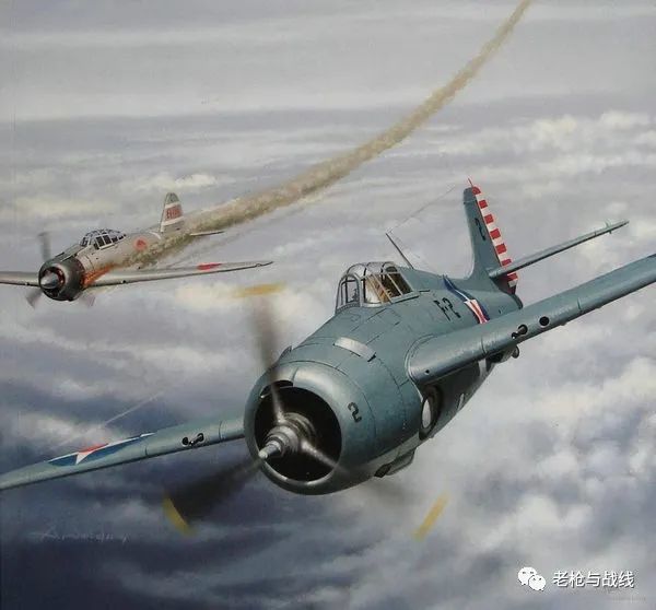 怎么做掉对面那架零式,美军f4f野猫战斗机的战术
