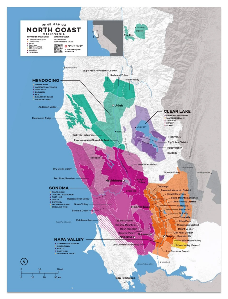 west france普羅旺斯產區地圖-wine map of provence羅納河谷產區地圖