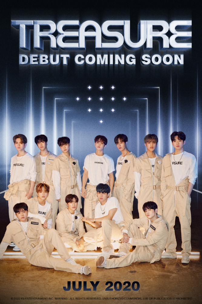 yg新男团treasure公开活动计划,7月出道,主唱方艺潭6月发单曲
