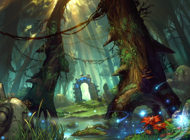 dnf手游地图曝光洛兰格兰之森大揭秘还是熟悉的味道