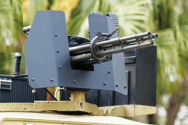 62毫米的6管加特林式新型机枪,也正在研发当中,这标志着未来中国的
