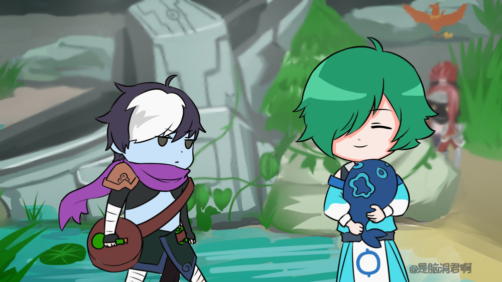 王者脑洞所庄周与鲲的相遇看完再也不相信爱情了