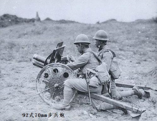 二战时日本陆军骑兵和炮兵联队所装备的火炮种类