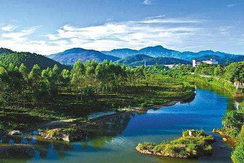 形成了楚河,彭祖故里,呂梁山風景區,懸水湖,月半灣度假村等景點,為