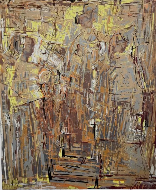 王西林 城市的温度:建设者 绝版木刻 71×90cm 2019此次展览,我们希望