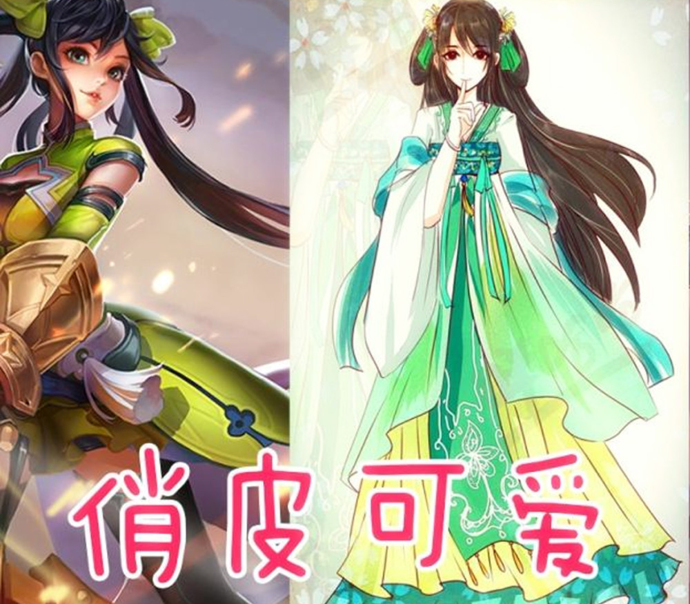 王者荣耀:7位女英雄穿起了汉服会是什么样子?