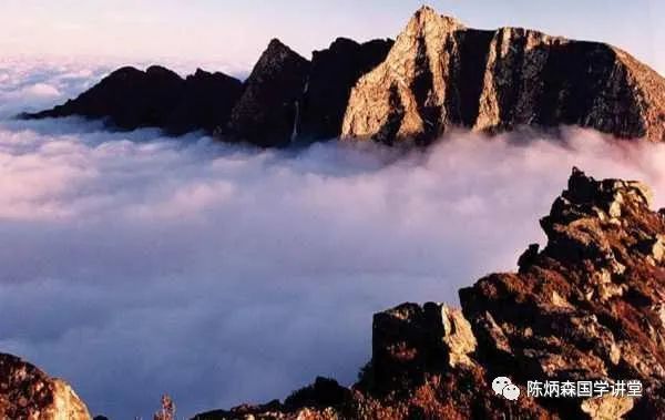 秦嶺之巔太白山龍脈行度形勢奇觀實拍附羅盤之登明12將講解