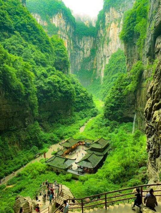 作家梅洁散文 天坑寨子 腾讯新闻