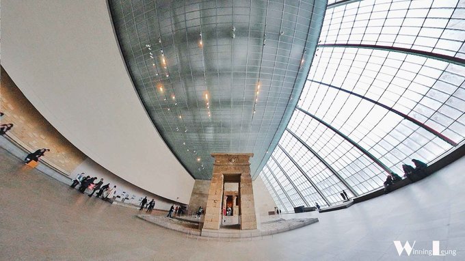 埃及建设阿斯旺水坝时候作的"顺手人情"礼物送给大都会博物馆的