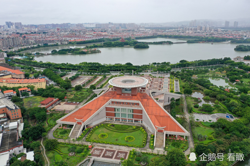 閩臺緣博物館繼續閉館,航拍帶你雲瞰博物館_騰訊新聞