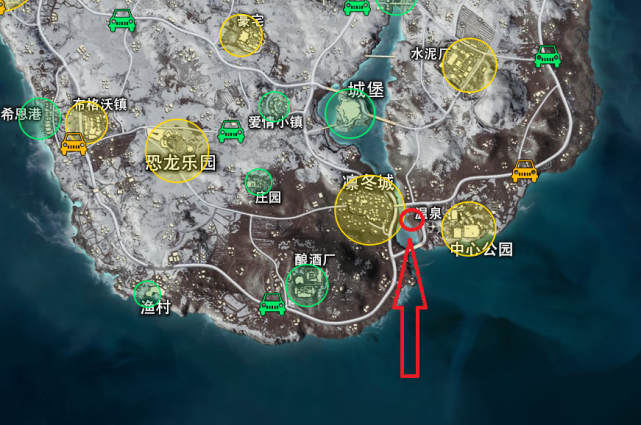 和平精英:盘点游戏里的网红打卡点,风景极其美妙!你打卡了吗?