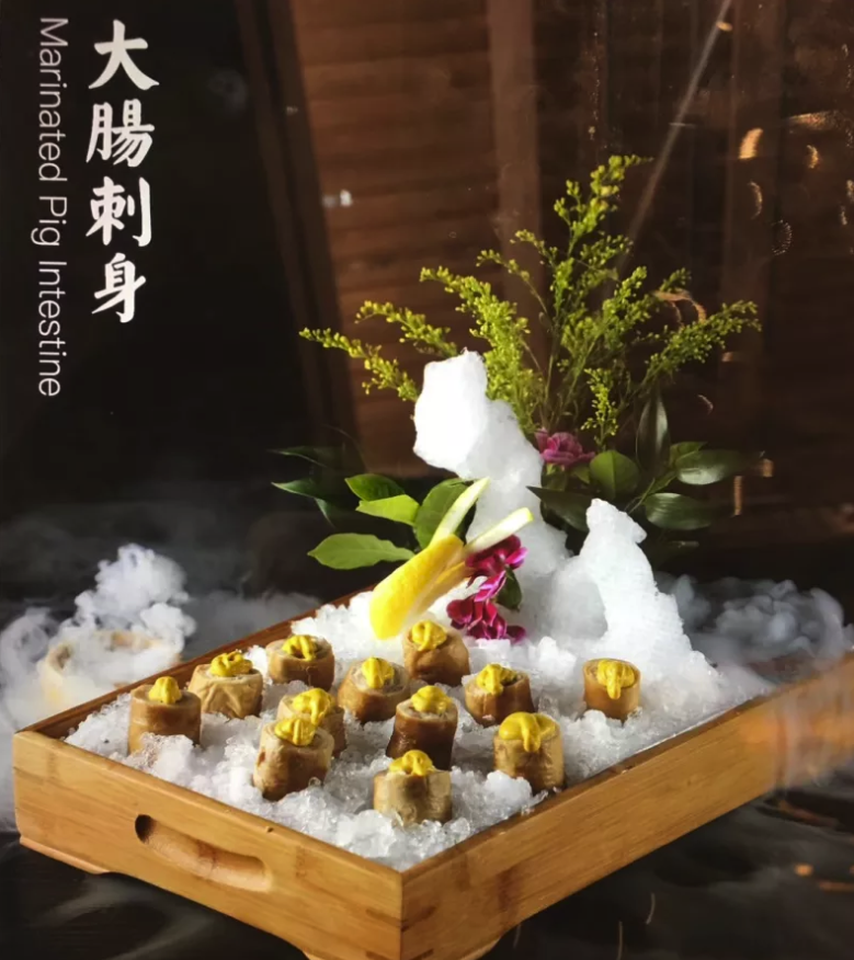 真有"大肠刺身"?网友勇敢尝试:味道还行,就是有点甜过头了_腾讯新闻