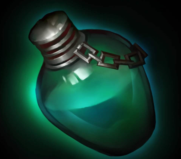 英雄联盟中为什么很多人宁愿出无数的红药水,也不愿意买一瓶复用型