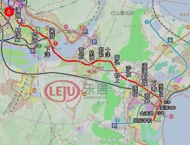 涉及6号线!福州两条地铁线调整获批!