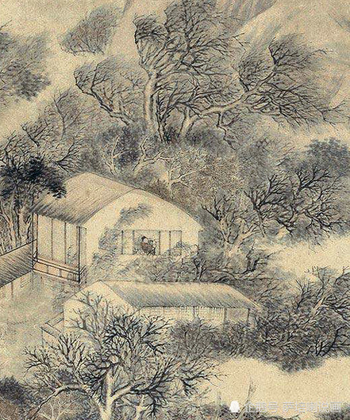 清代画家方士庶的梦想,他想在山中有个宅子,听听松风,看看流水