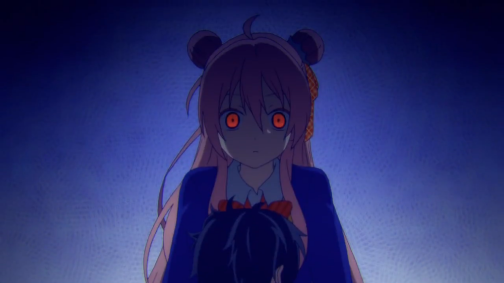 动漫中的粉切黑女角色 经典代表我妻由乃 狠起来连自己都揍 腾讯新闻